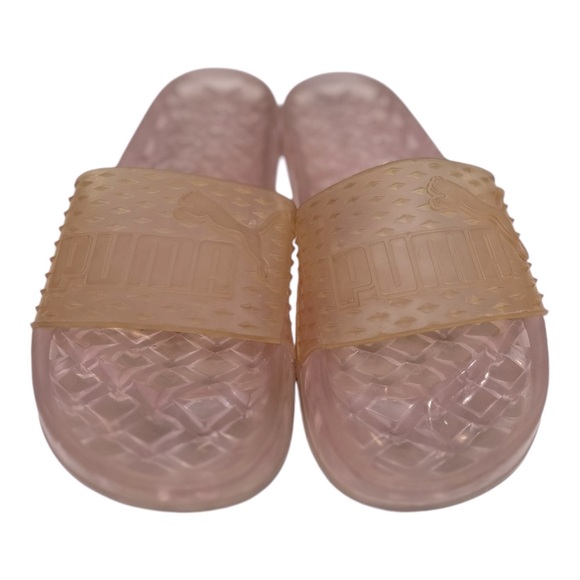 Puma Fenty x Rihanna Pink Jelly Slides Women’s 8.5 - Picture 2 of 6